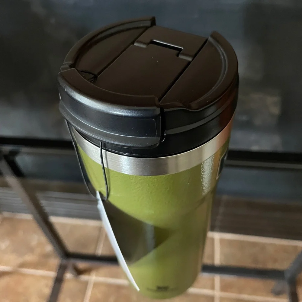 Starbucks Green Travel Mug with Handle